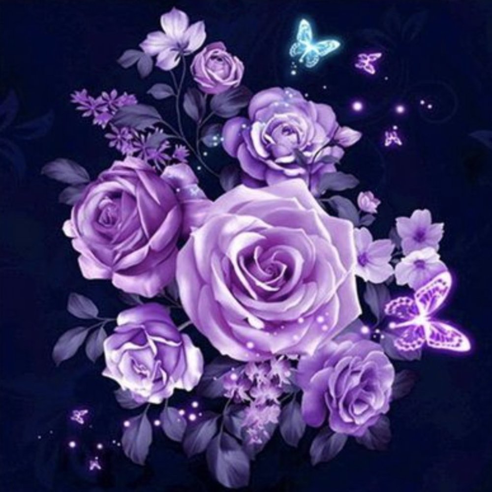 *SALE* 4/$20 Regal Roses‎ Diamond Painting